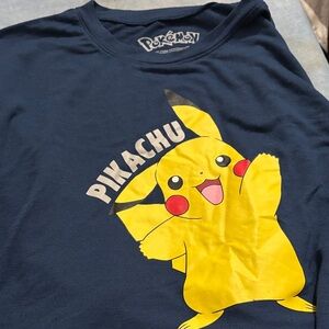 Pokemon Navy Blue Pikachu Women's Tee